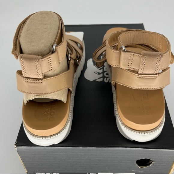 SOREL NEW ROAMING MULTI STRAP SANDALS IN HONEST BEIGE 7 8 - Picture 6 of 10